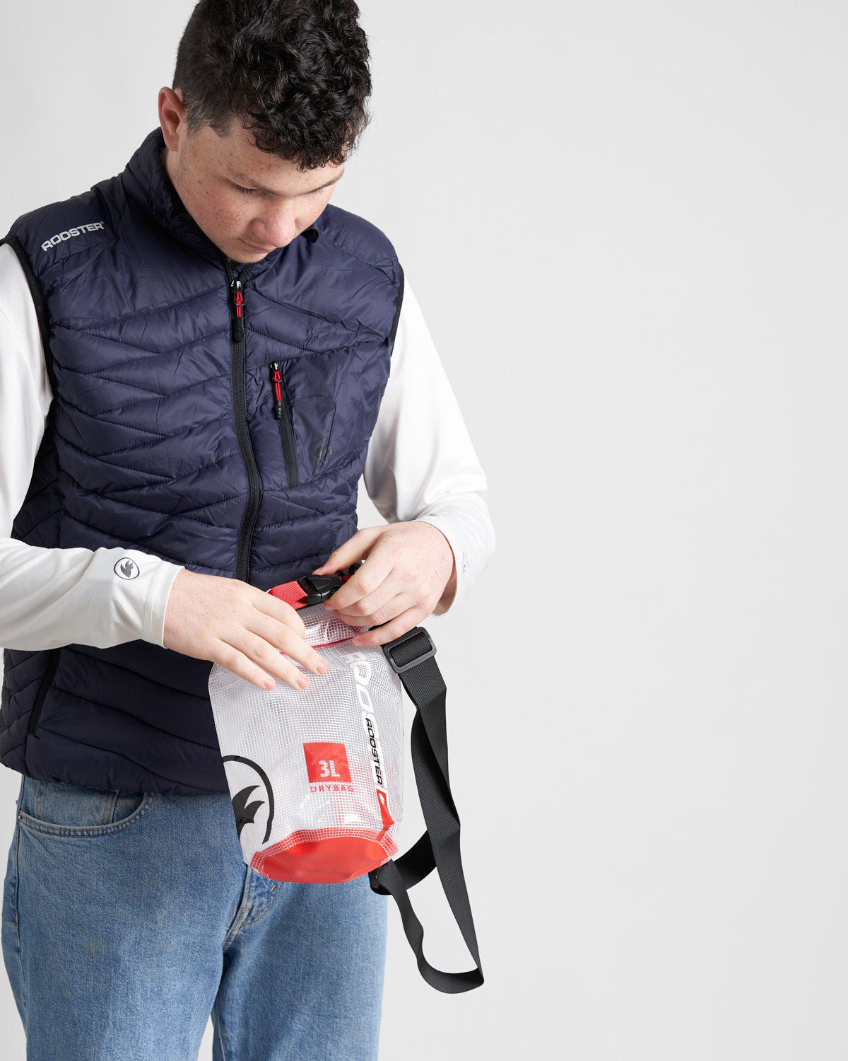 Rooster Roll Top Dry Bag - 3L