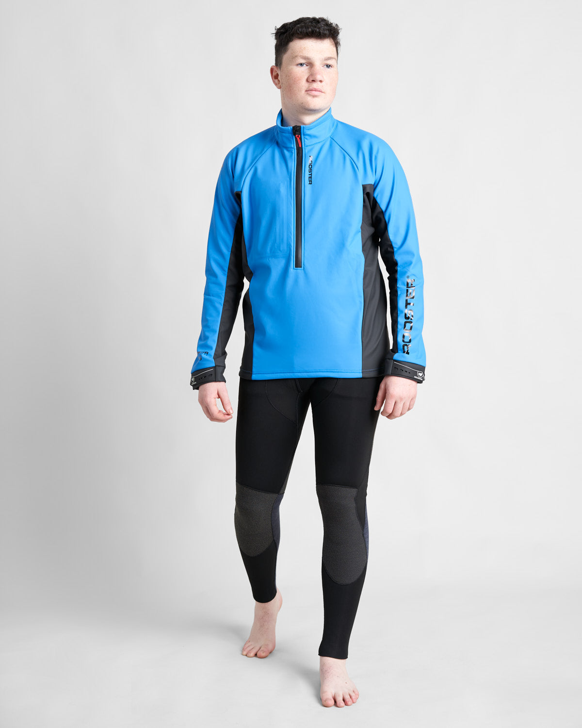 Rooster Active Aquafleece Top -Signal Blue
