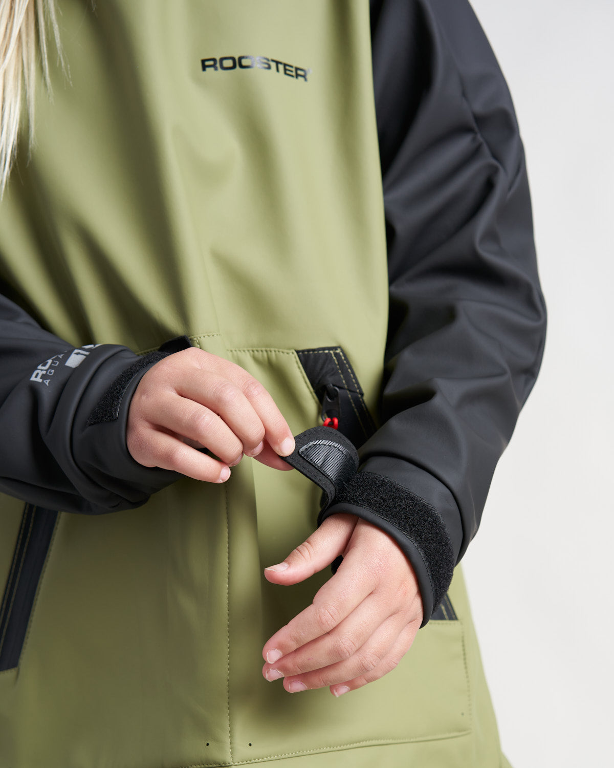 Rooster Aquafleece Hoodie -Khaki