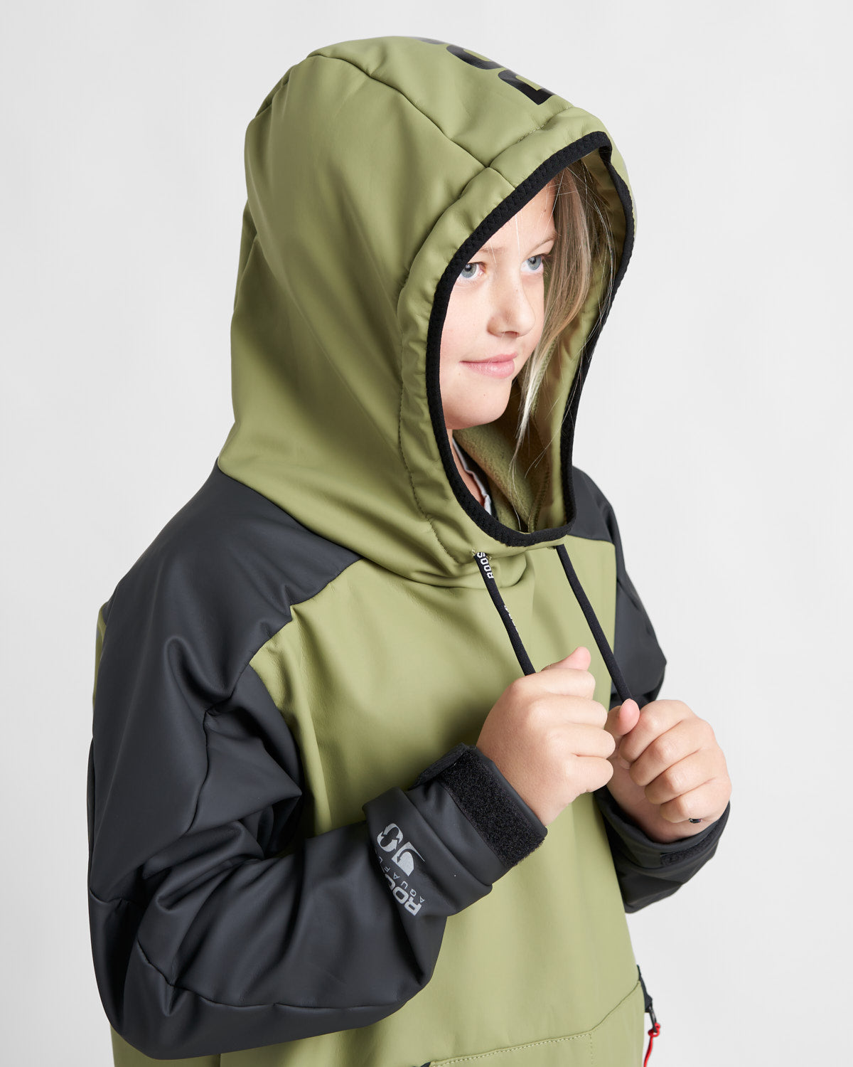 Rooster Aquafleece Hoodie -Khaki