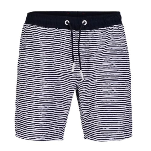 Pelle P - Swim Shorts - Dk Navy Stripe - L