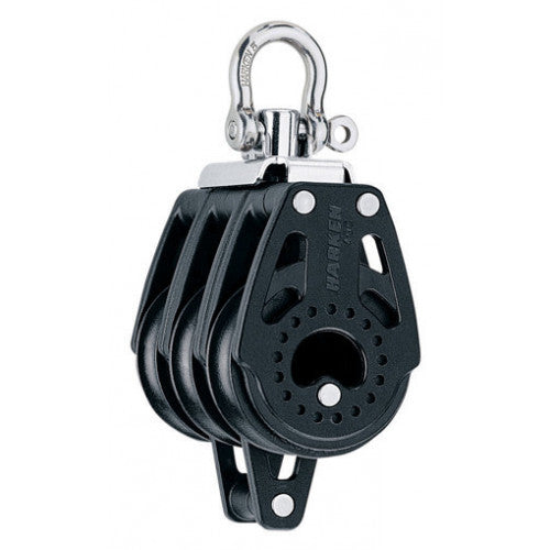 Harken 40mm Triple Block — Swivel, Becket