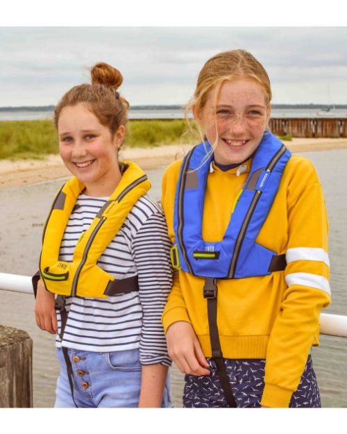 Spinlock - Deckvest Cento Junior 100N Lifejacket Harness - Pacific Blue