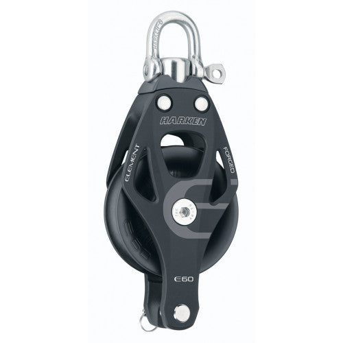 Harken 60mm Element Single Swivel Block w/Becket