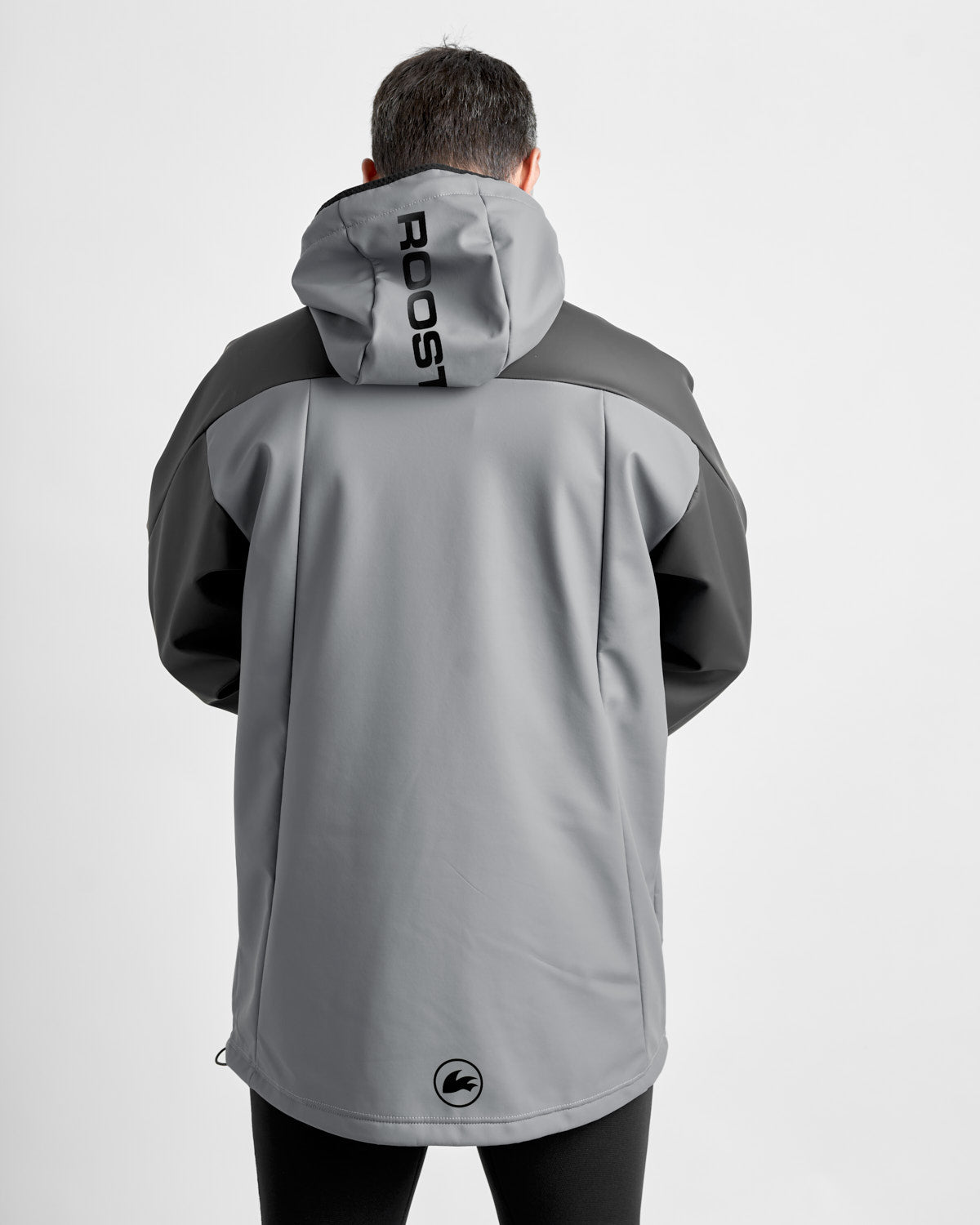 Rooster Aquafleece Hoodie Grey- 3XL/4XL