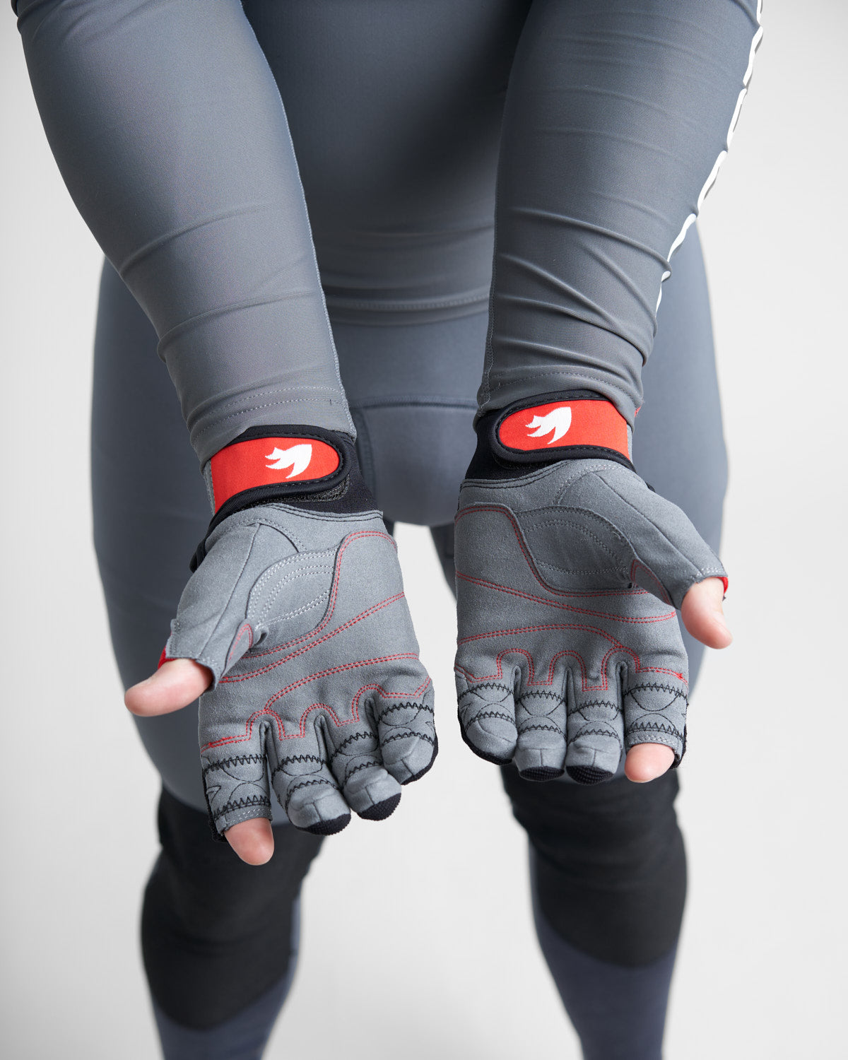 Rooster Dura Pro 2-open-finger Gloves