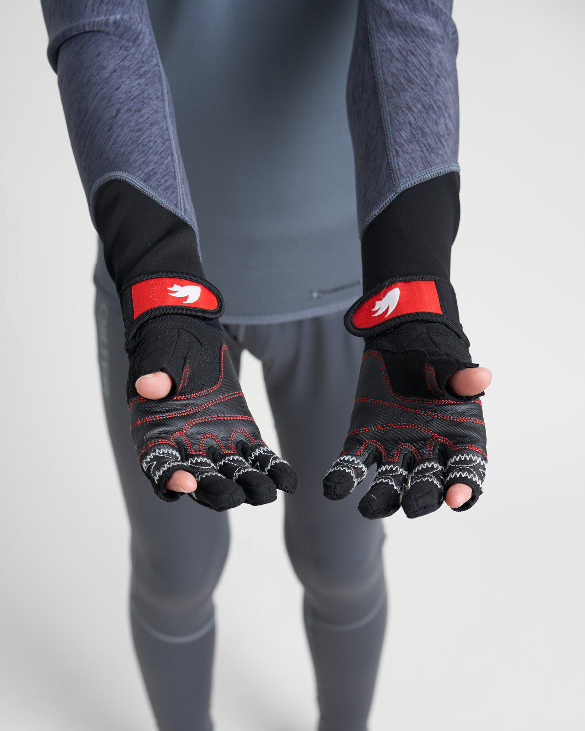Rooster Pro Race 2-open-finger Gloves