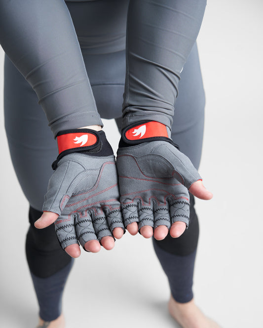 Rooster Dura Pro 5-open-finger Glove