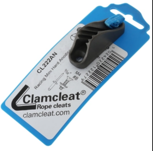 Clamcleat Racing Mini Hard Anodised Clamcleat 3-6mm