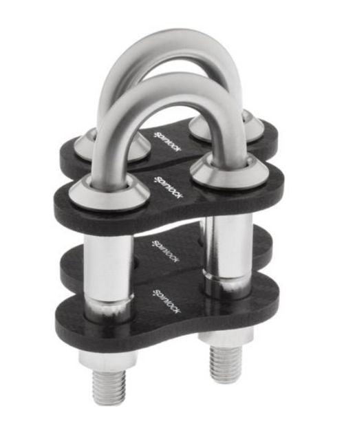Spinlock 6mm Pad Eye with Carbon Plates