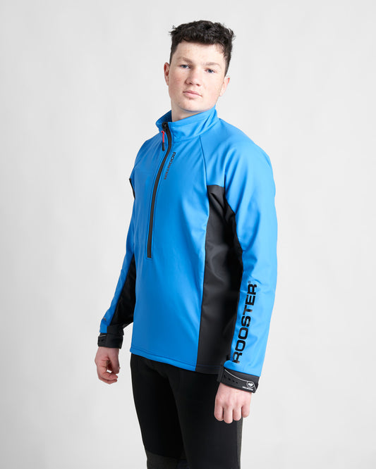 Rooster Active Aquafleece Top -Signal Blue