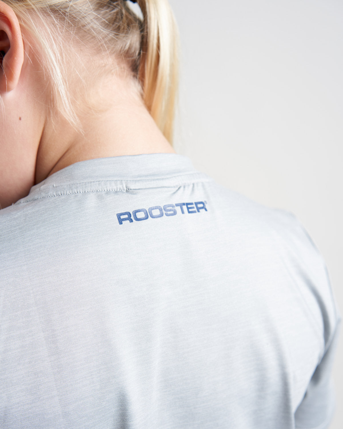 Rooster T-Shirt-Grey