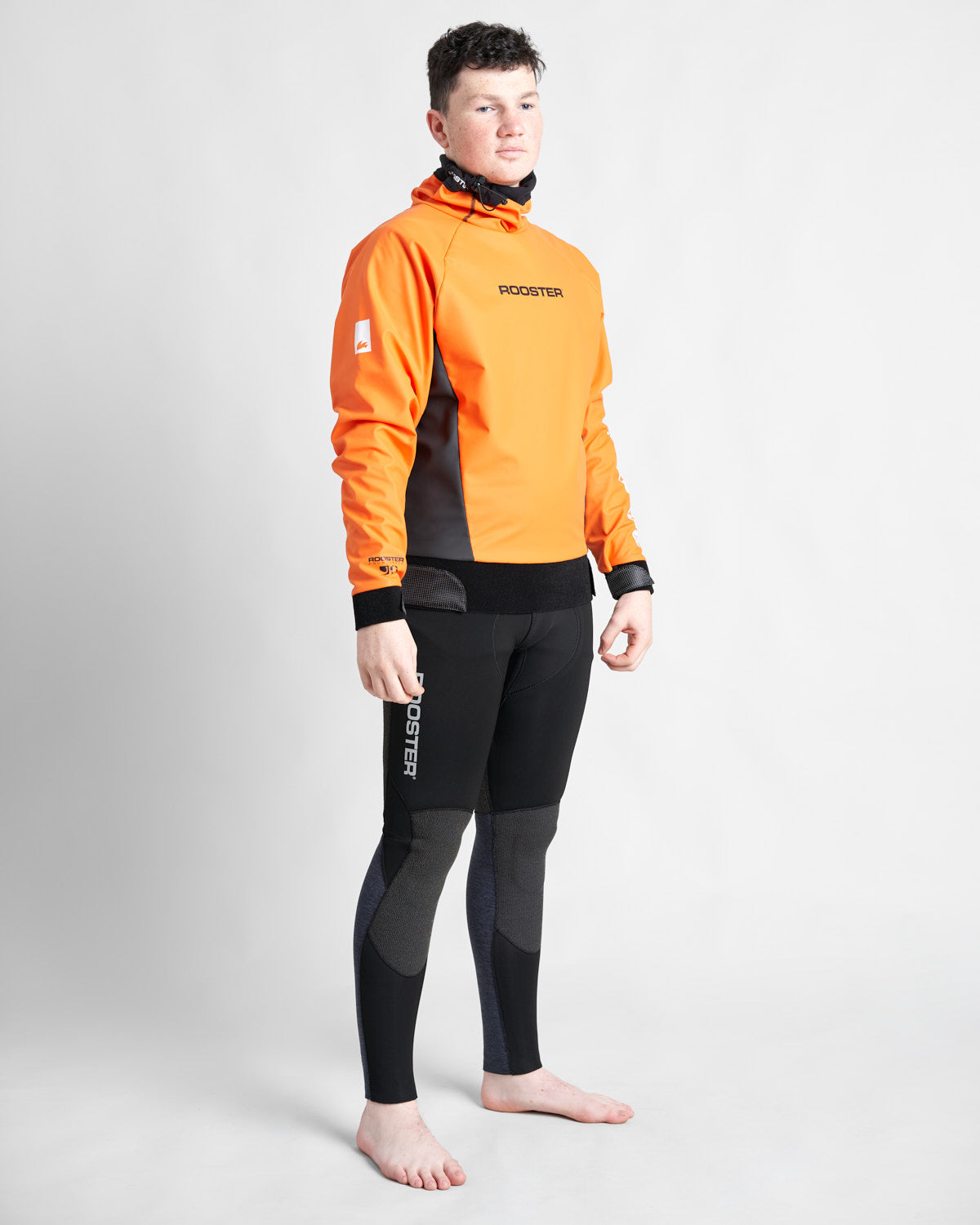 Rooster Active Aquafleece Top -Orange