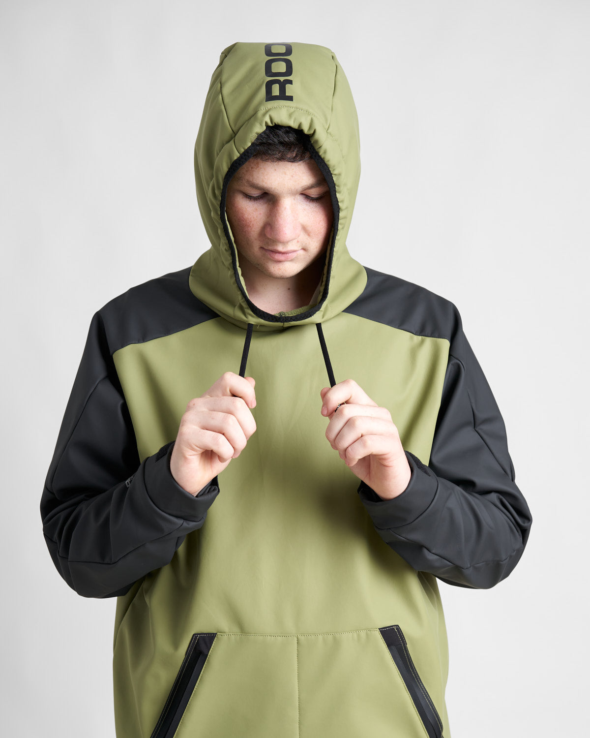 Rooster Aquafleece Hoodie -Khaki