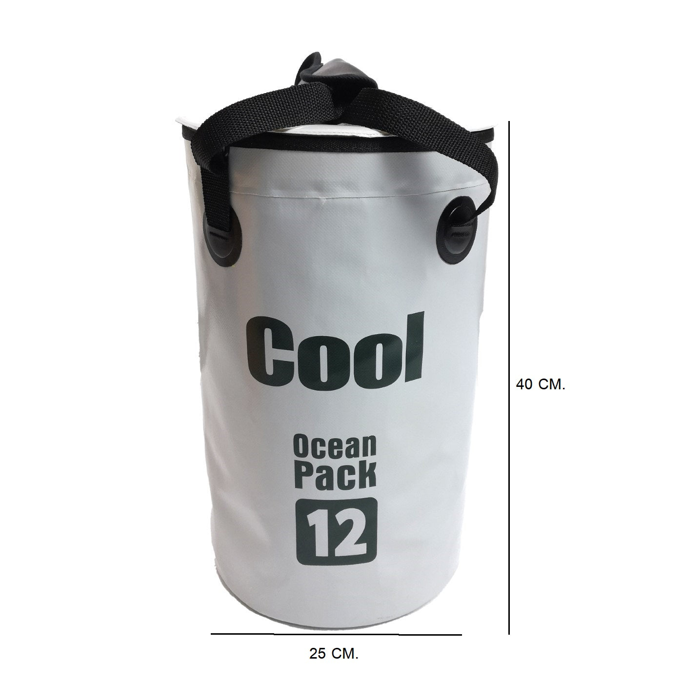 Equinox Cool Bag - Ocean Pack 12 - Light Grey