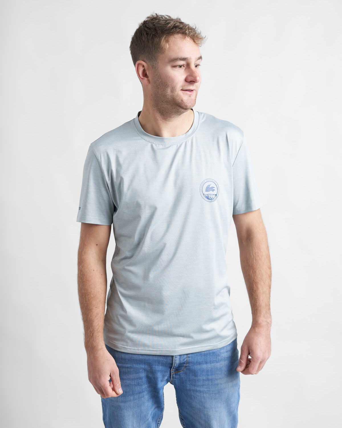 Rooster T-Shirt - Light Grey