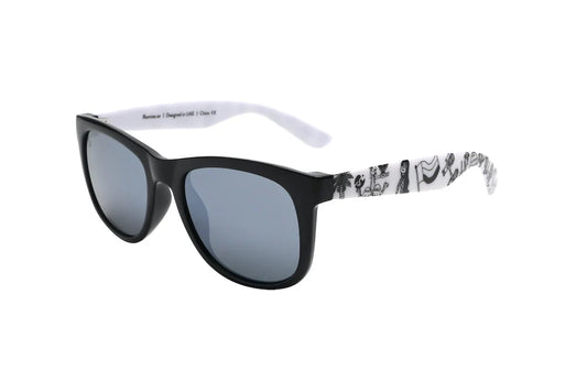 Runnies Sunglasses Celebration Series - A.L Limited Edition Black & White
