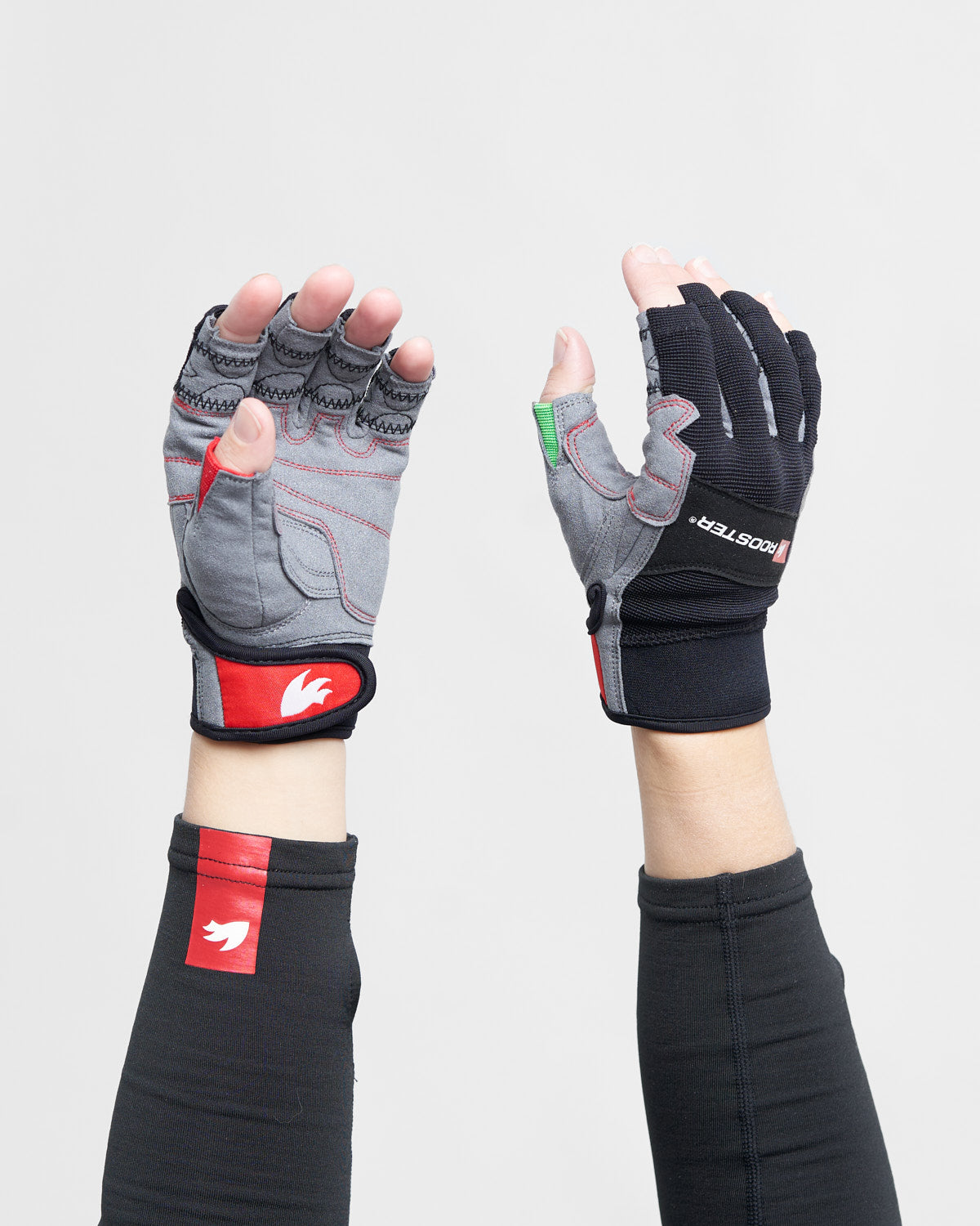 Rooster Dura Pro 5-open-finger Glove