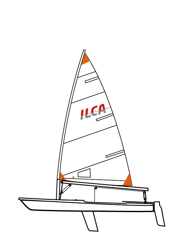 Laser ILCA 6 and 4 Mainsail Batten Set