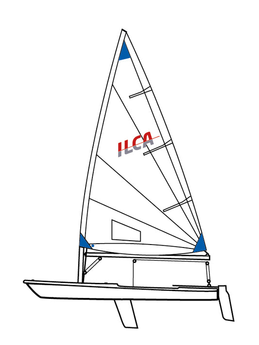 Laser ILCA 6 and 4 Mainsail Batten Set