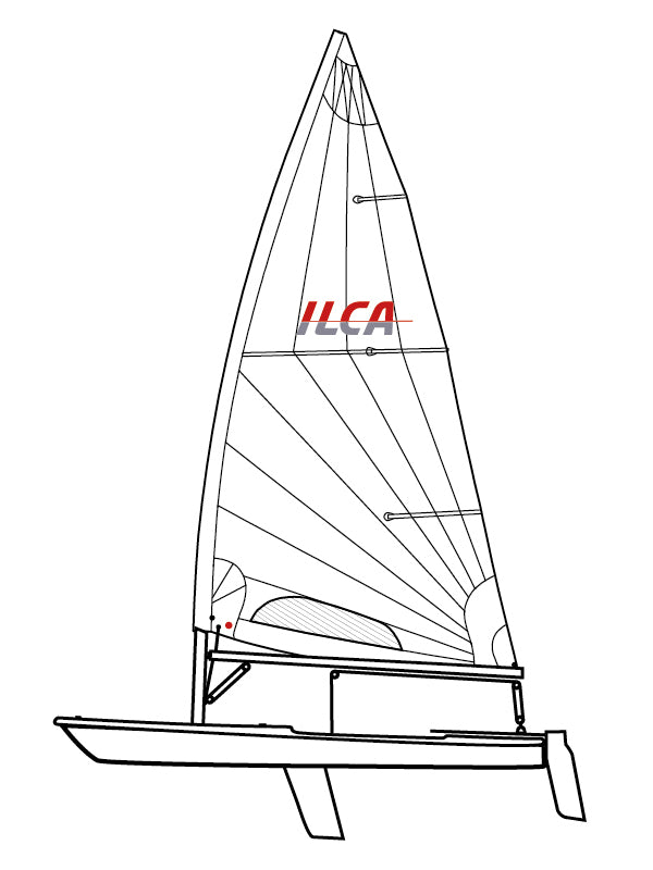 Laser ILCA 7 Mainsail Batten Set