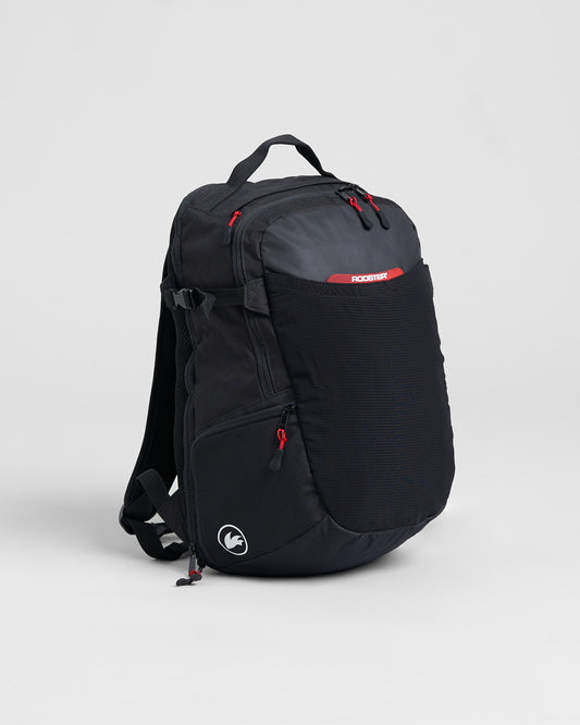 Rooster Laptop Backpack - Black - 25-Litre