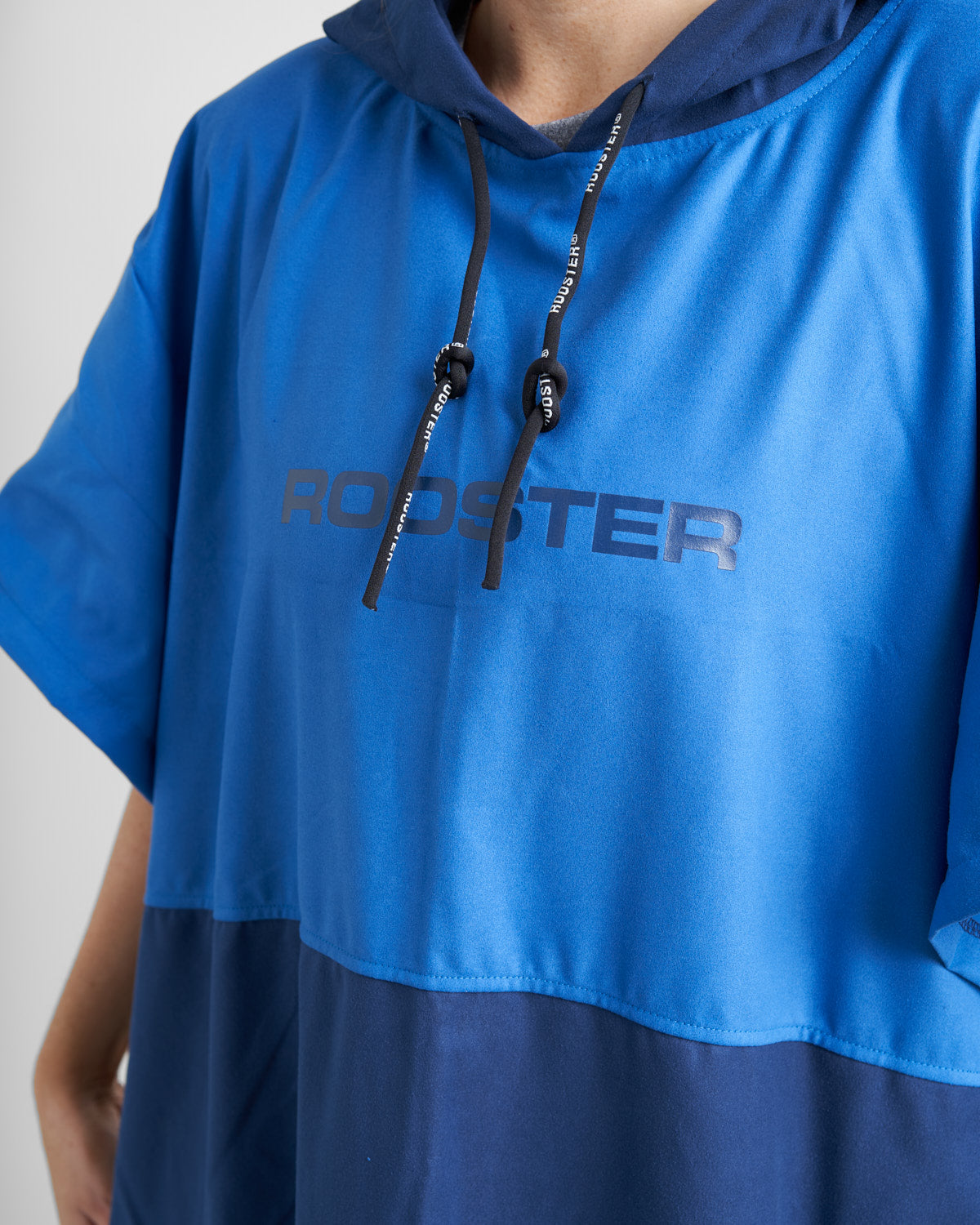 Rooster Microfibre Quick Dry Poncho - Blue