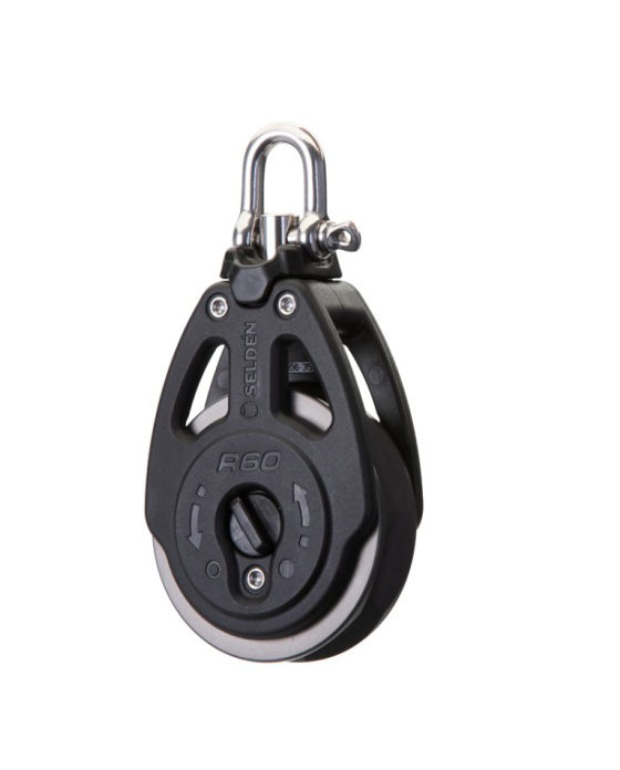 Selden Ratchet Block R60 (with aluminium sheave)