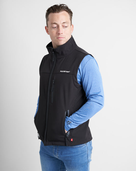 Rooster Unisex Soft Shell Gilet