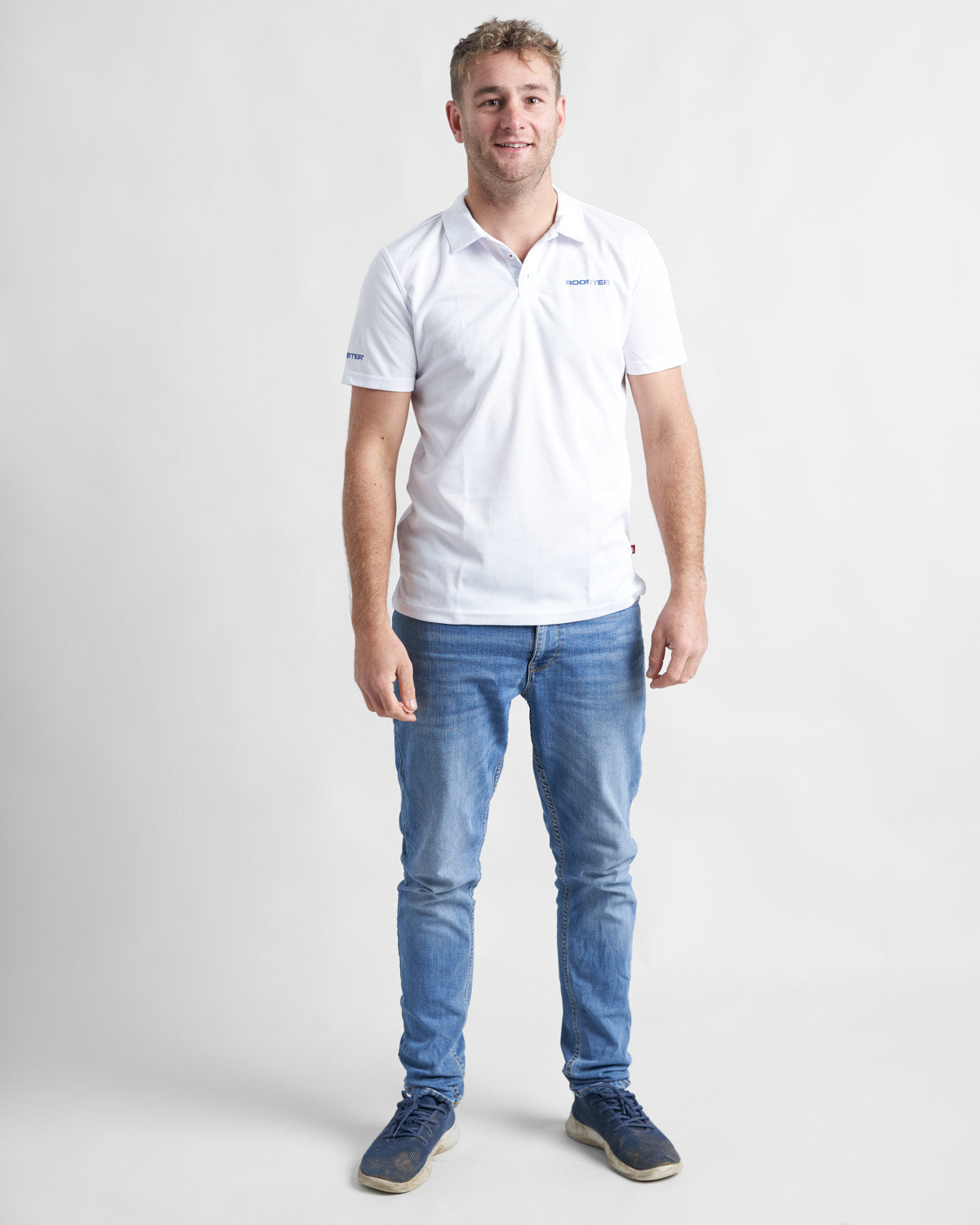 Rooster - Technical Polo Shirt - White