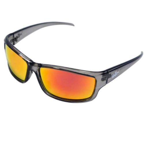 Insalt Sunglasses- Mission Transparent Grey Polarized-Orange