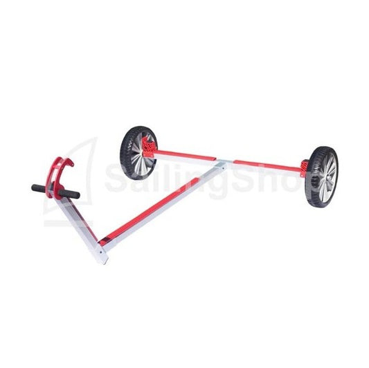 Laser Trolley with Solid Tyre Wheel