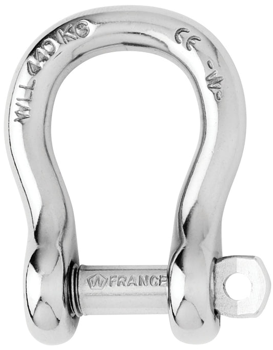 Wichard Captive pin bow shackle - Dia 6mm